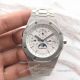 Knock off Audemars Piguet Royal Oak Stainless Steel Black Dial watch 41mm (10)_th.jpg